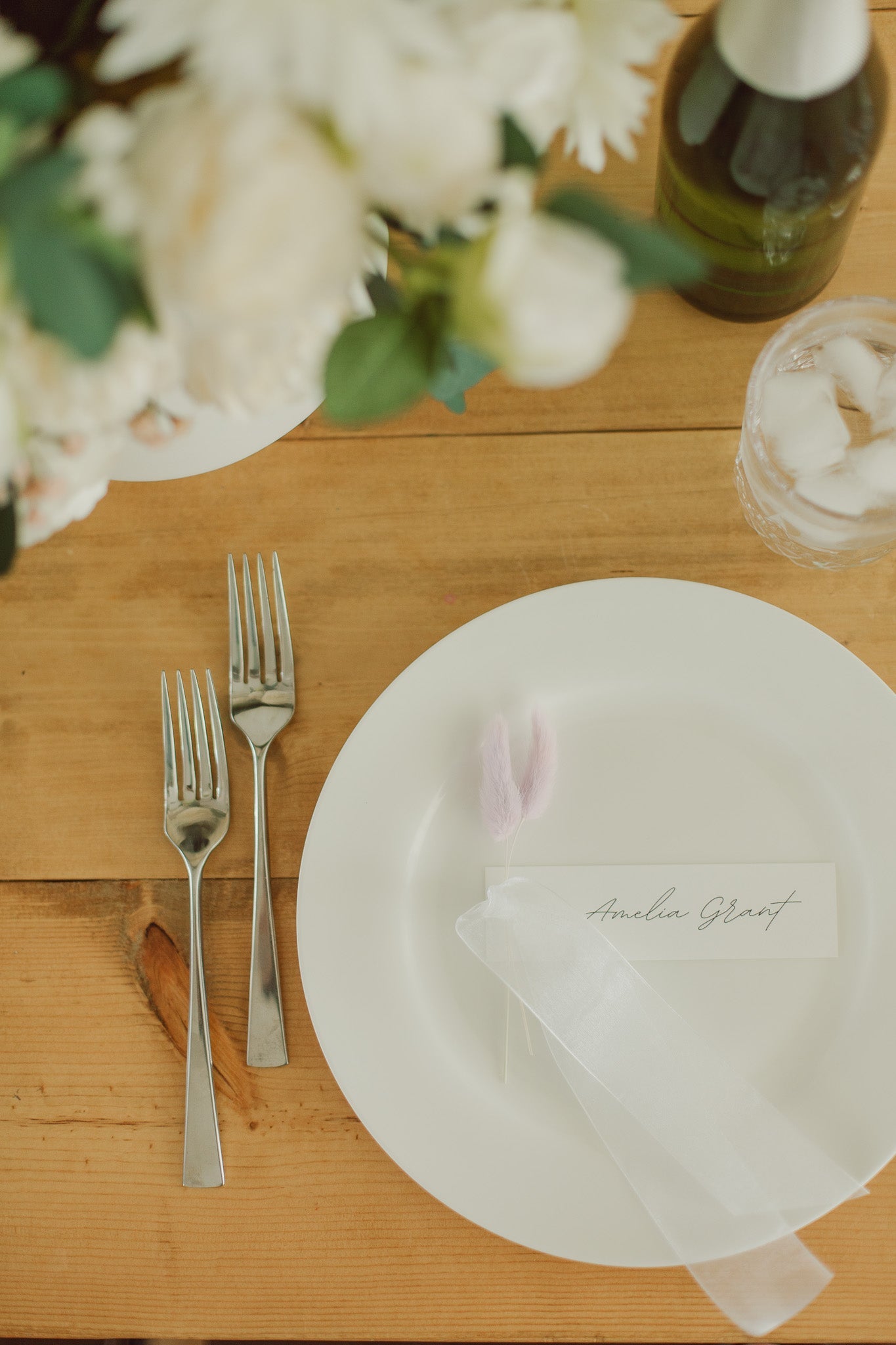 Bunny Tail Mini Stem - Place Setting Set