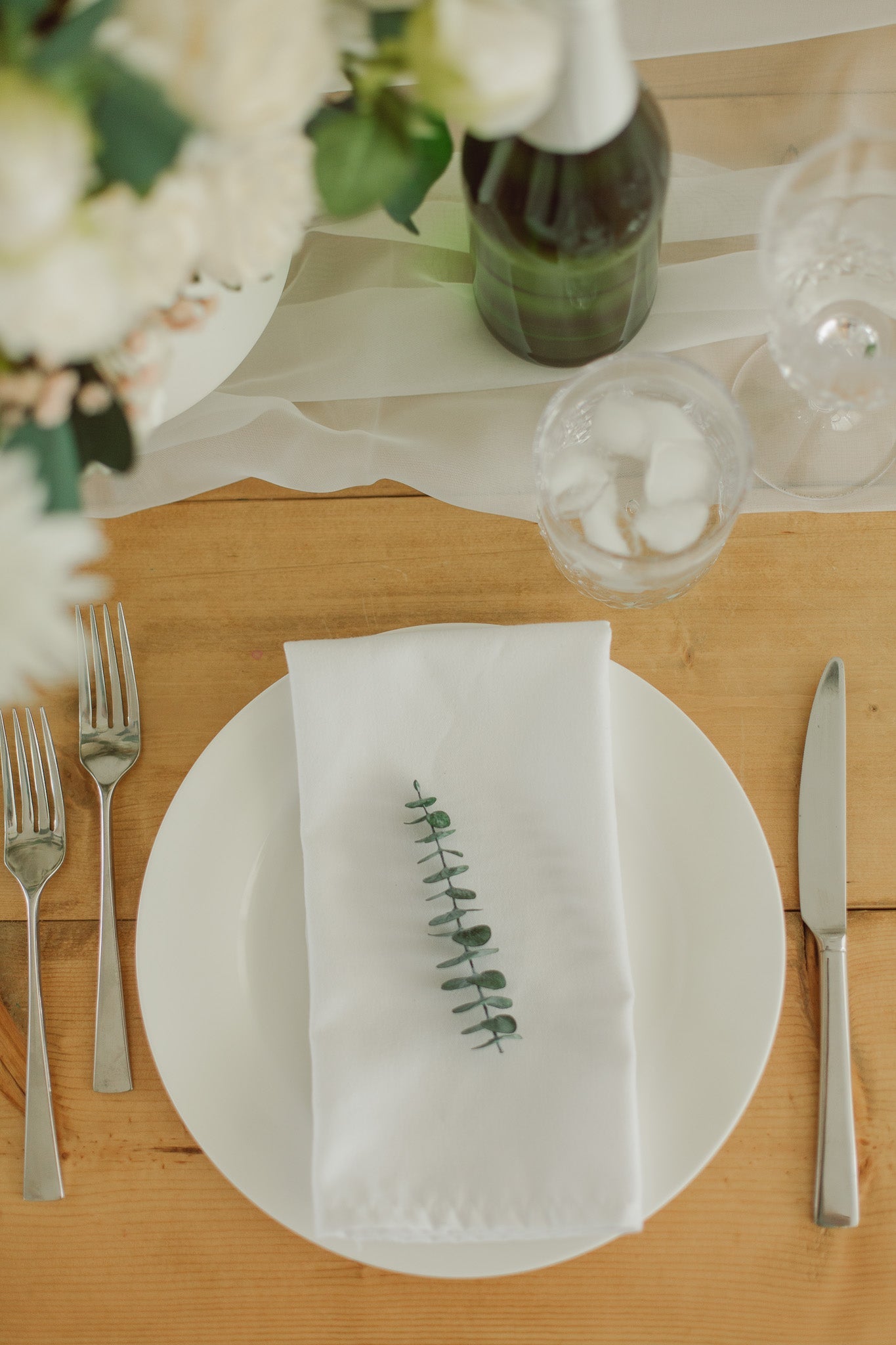 Eucalyptus Mini Stems - Place Setting Set