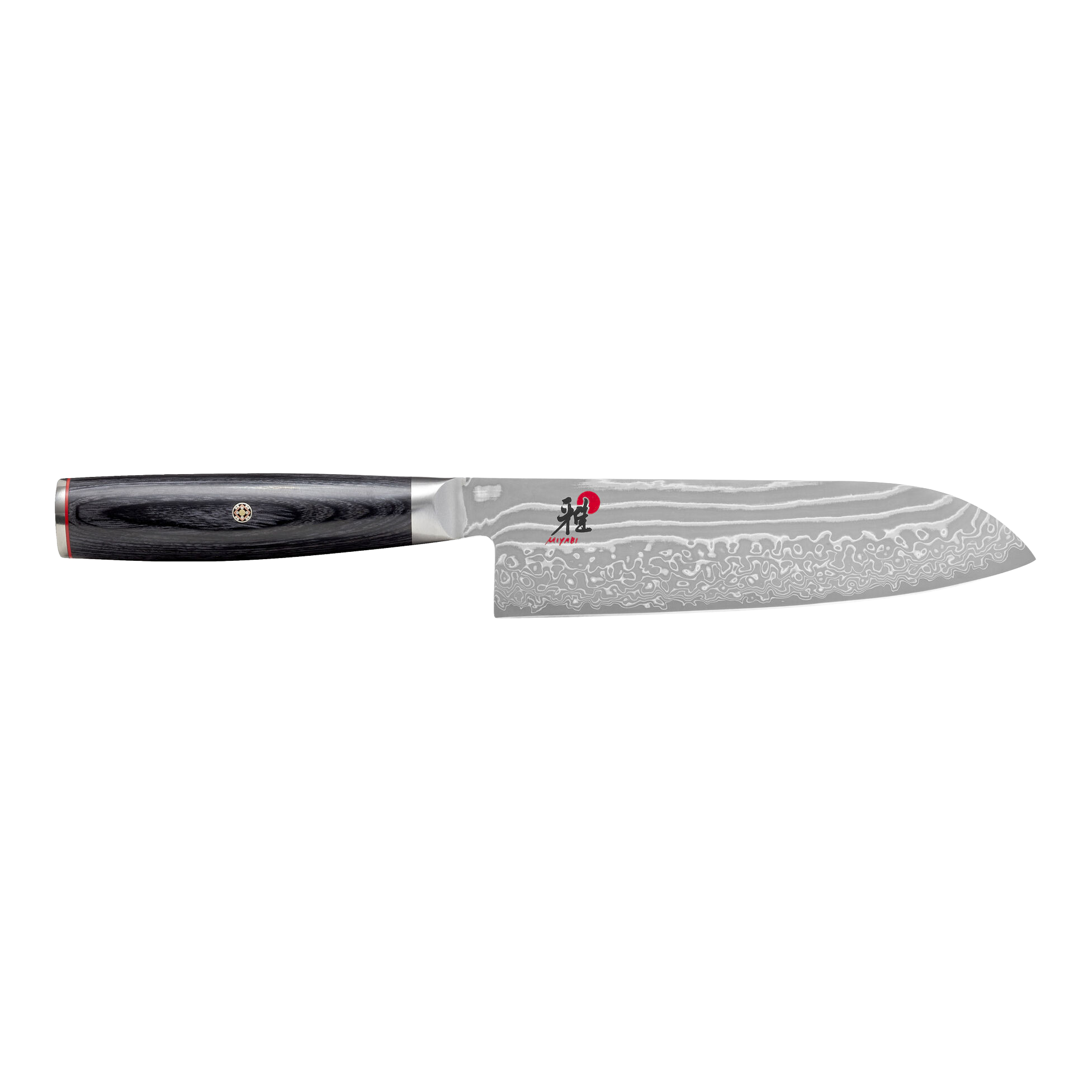 Miyabi Kaizen II 5000FCD 7″ Santoku – FC61 Core, 48‑Layer Damascus Steel