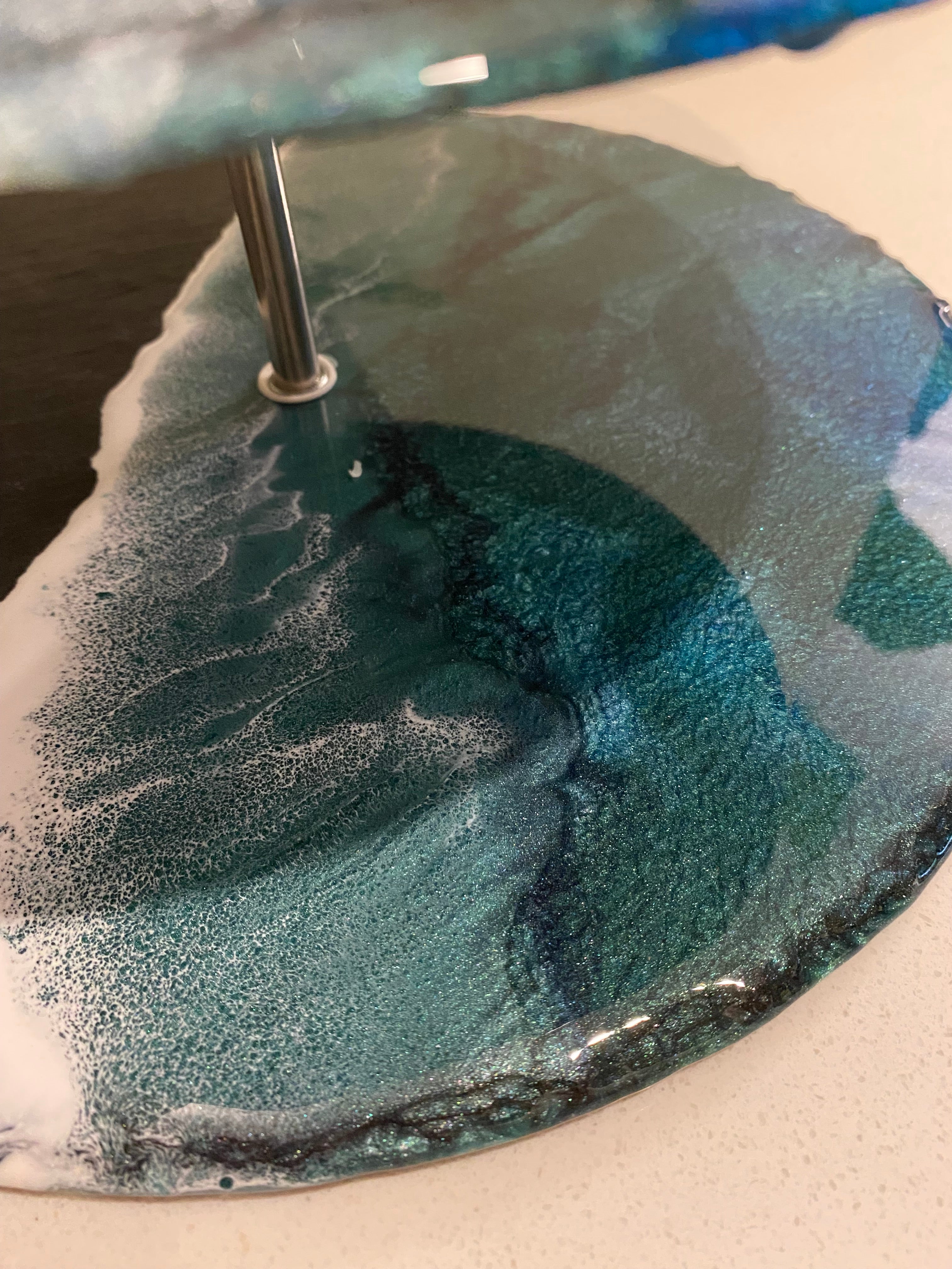 Slate Tiered Serving Platter