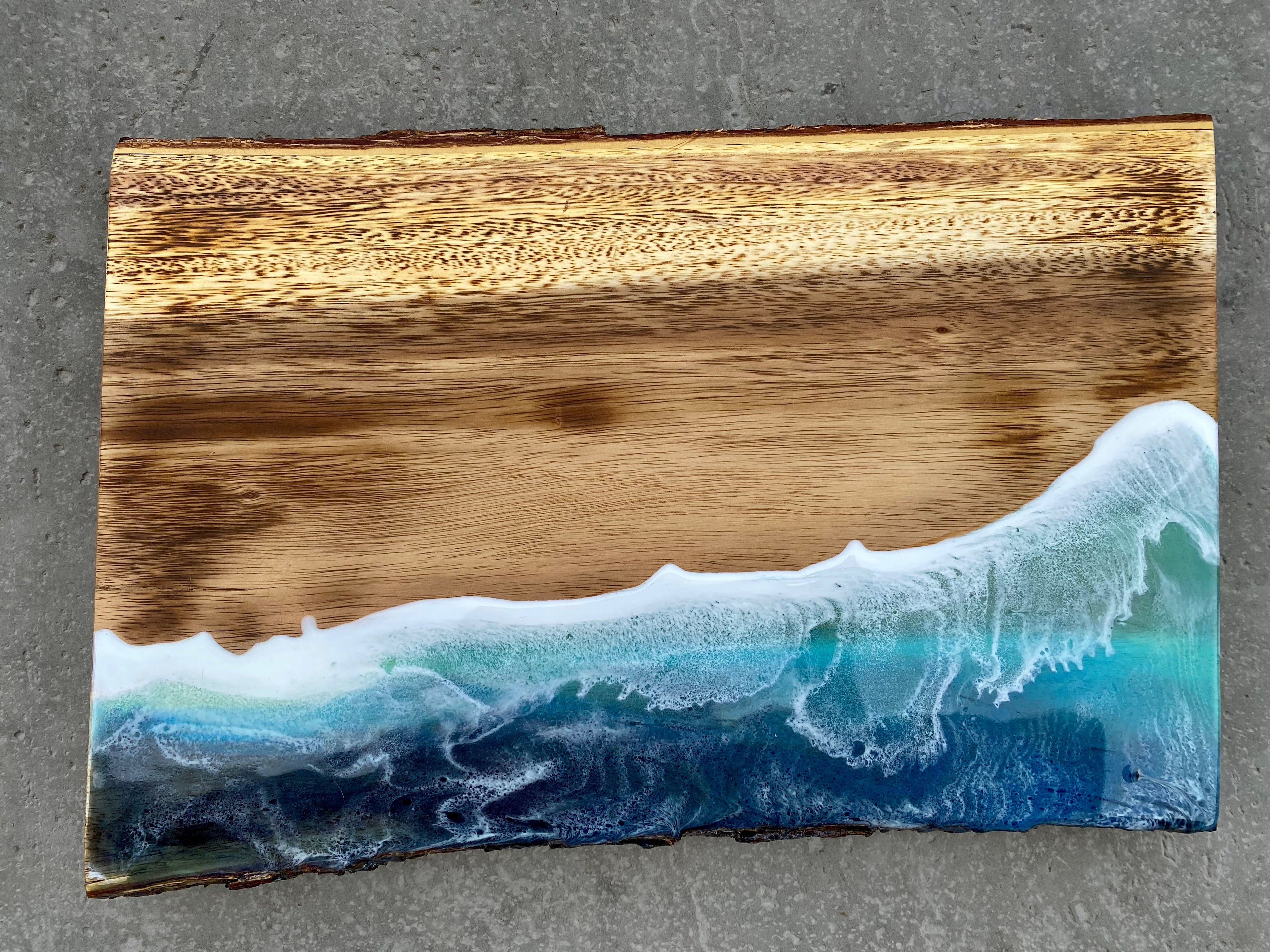 Live Edge Charcuterie Board