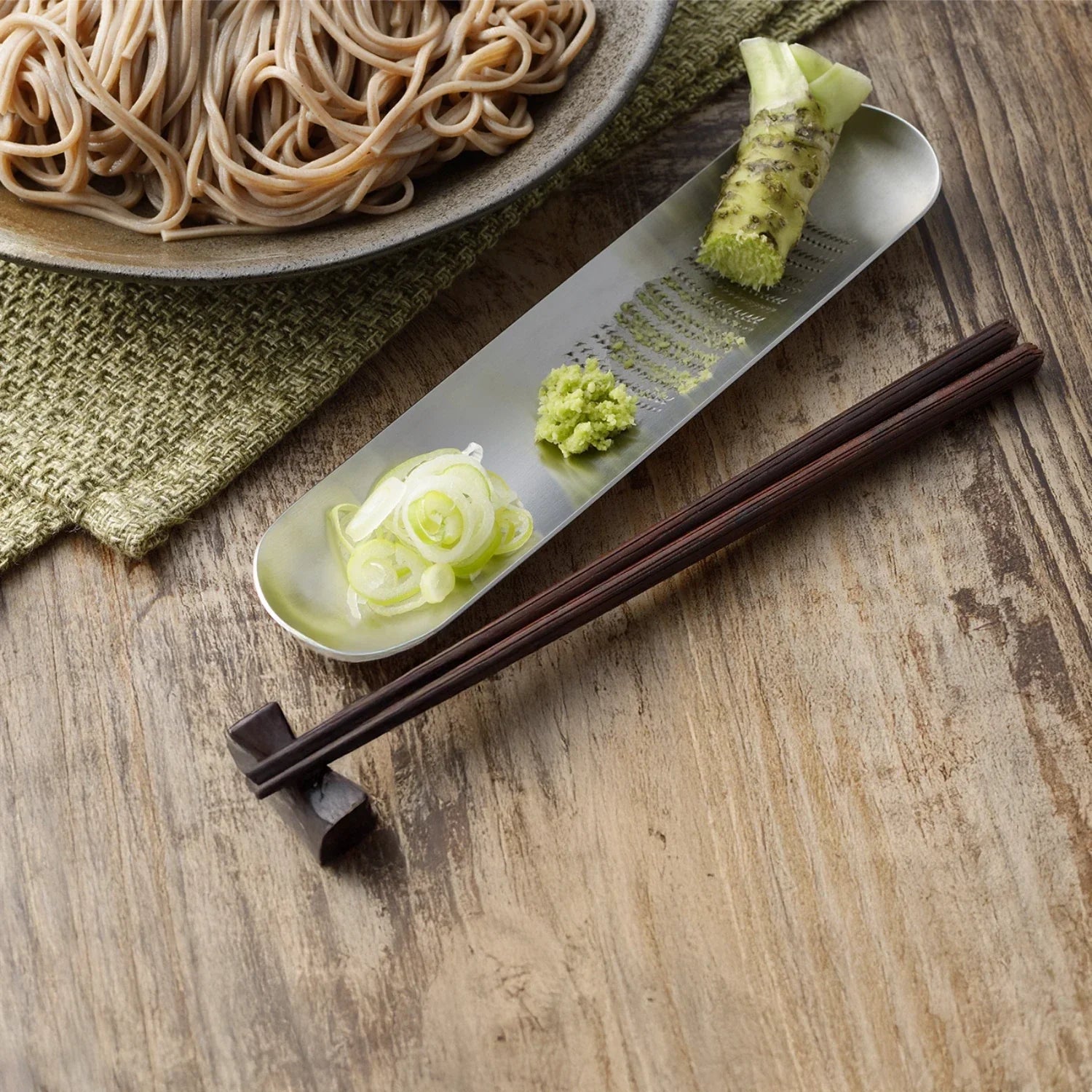 Eatoco Oros Tray Grater – for Ginger, Wasabi & Cheese - Made in Japan