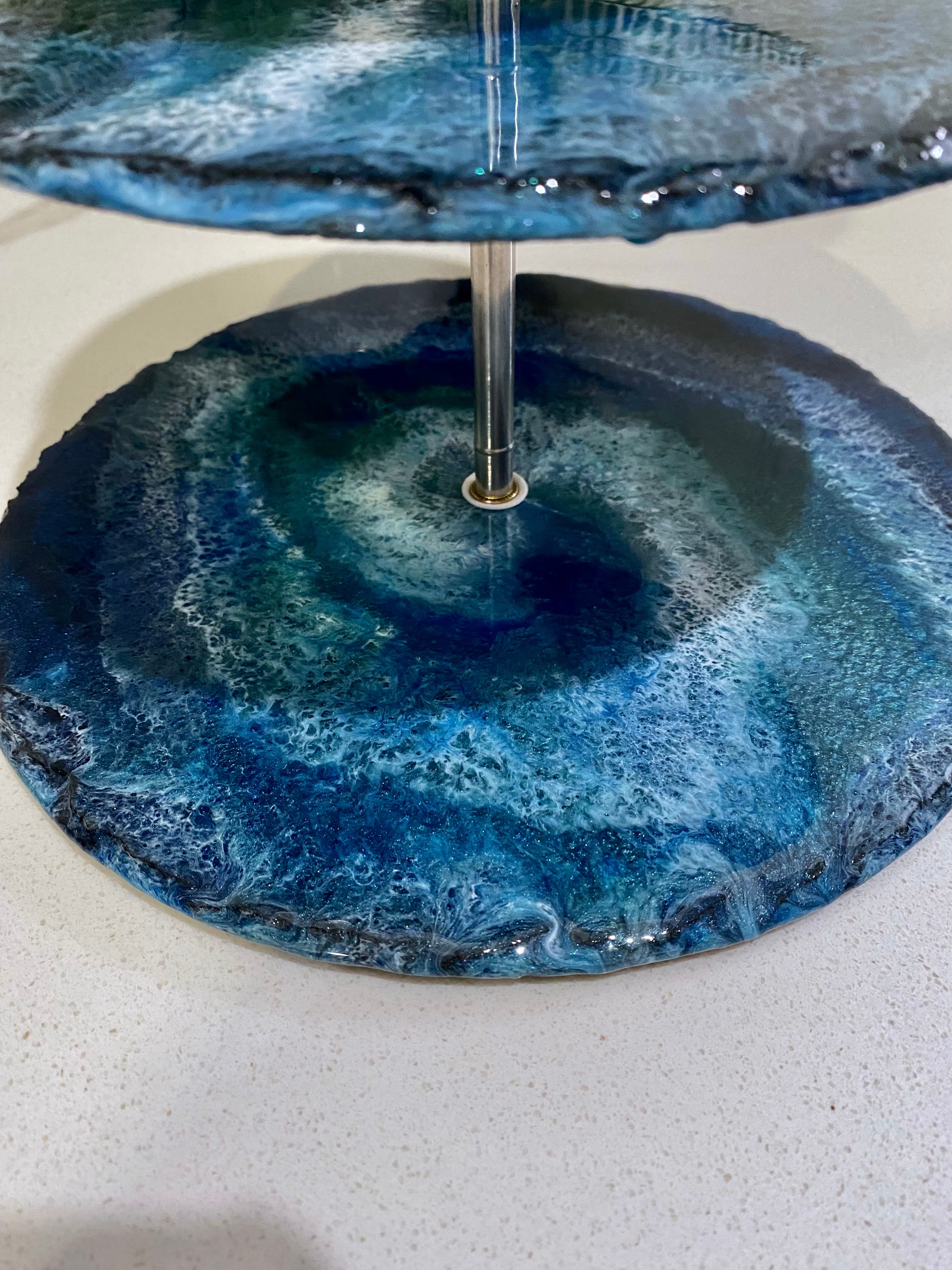 Slate Tiered Serving Platter