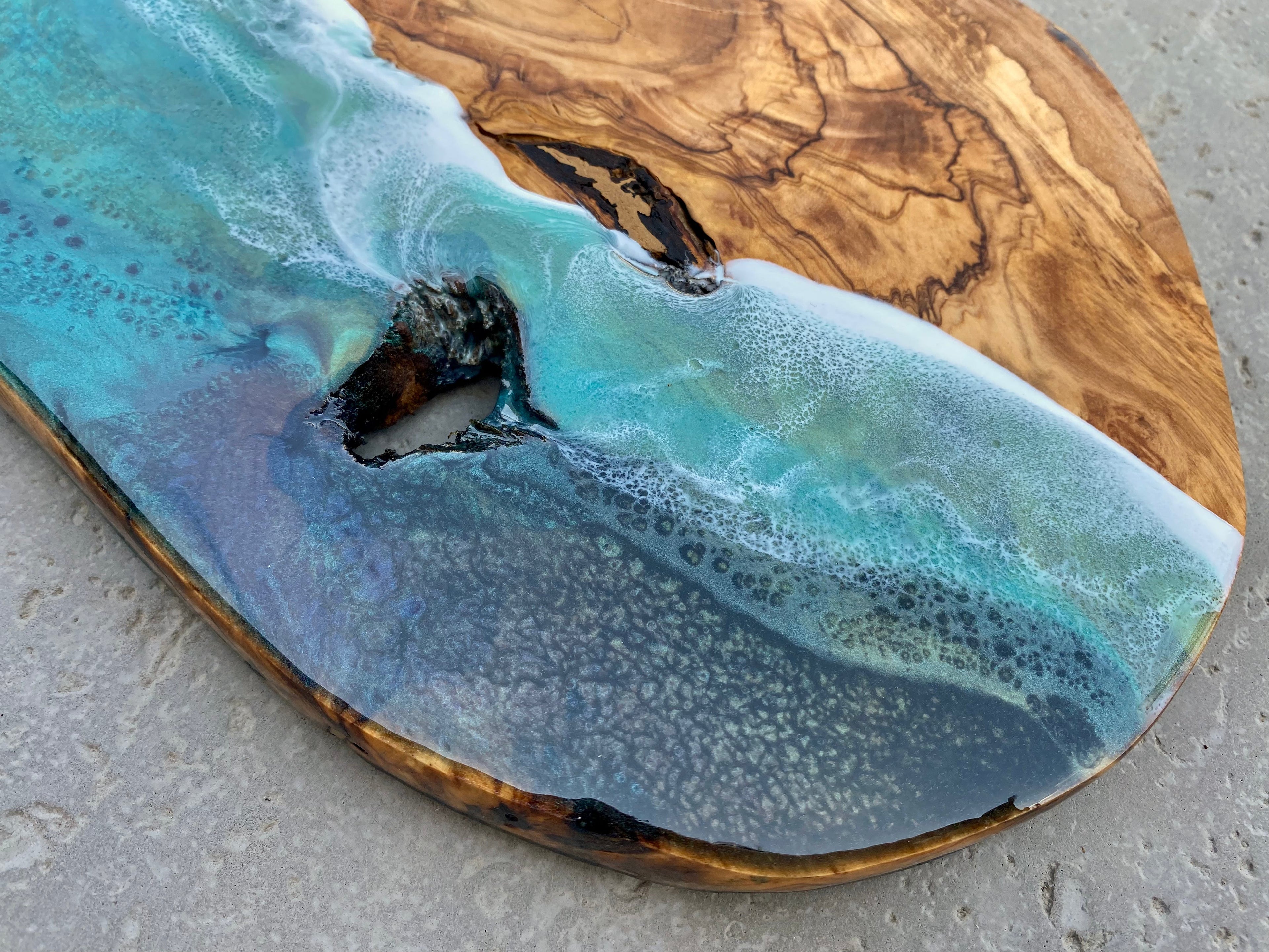 Olive Wood Charcuterie Board