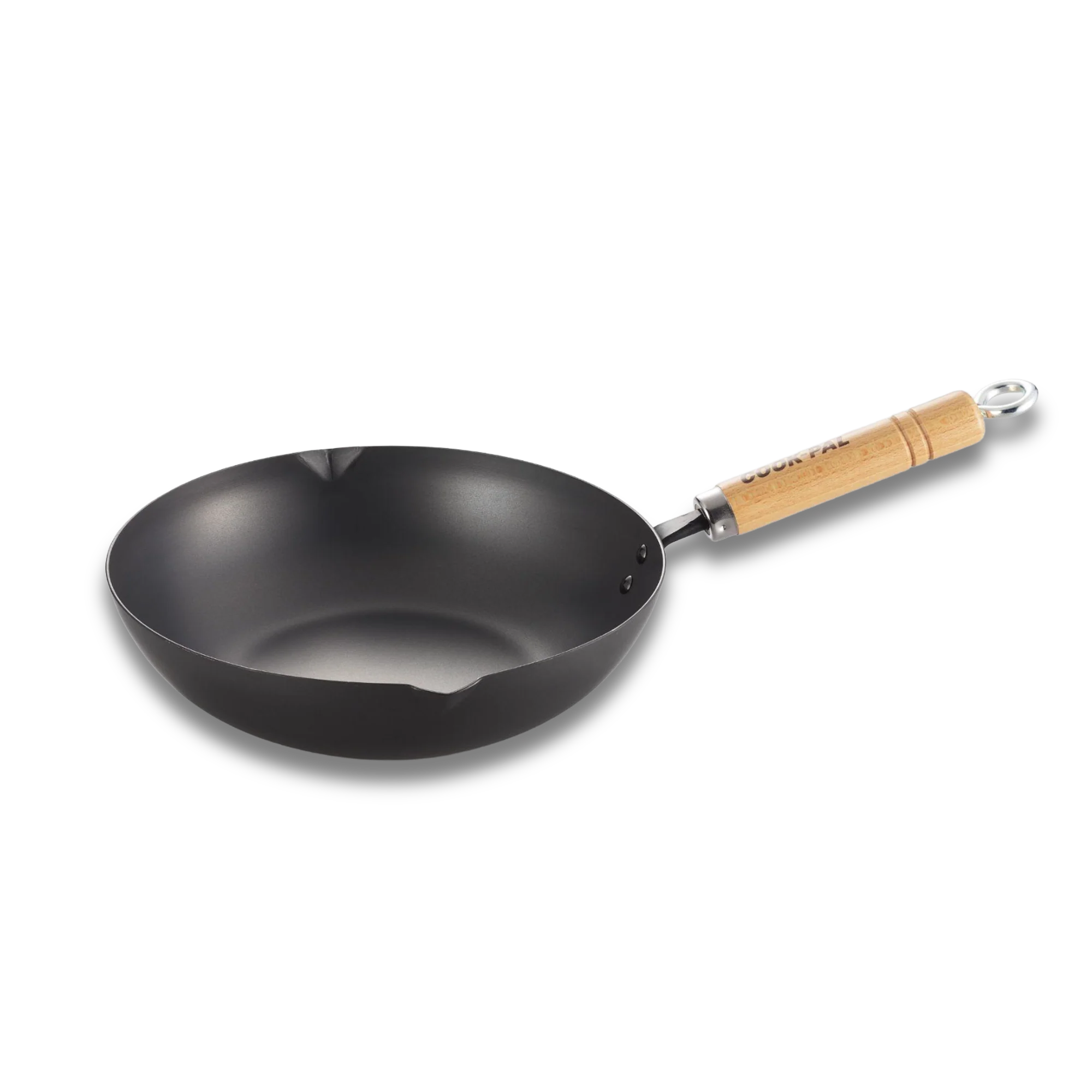 Yoshikawa Cook-Pal Ren Japanese Deep Fry Pan 28cm Carbon Steel | Made in Japan