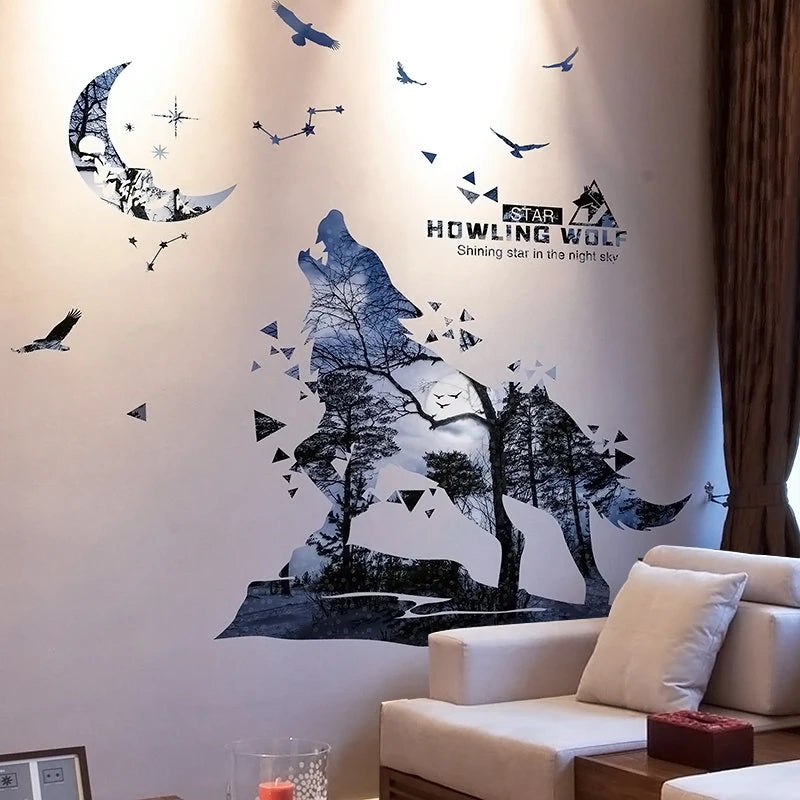 Wolf Wall Sticker