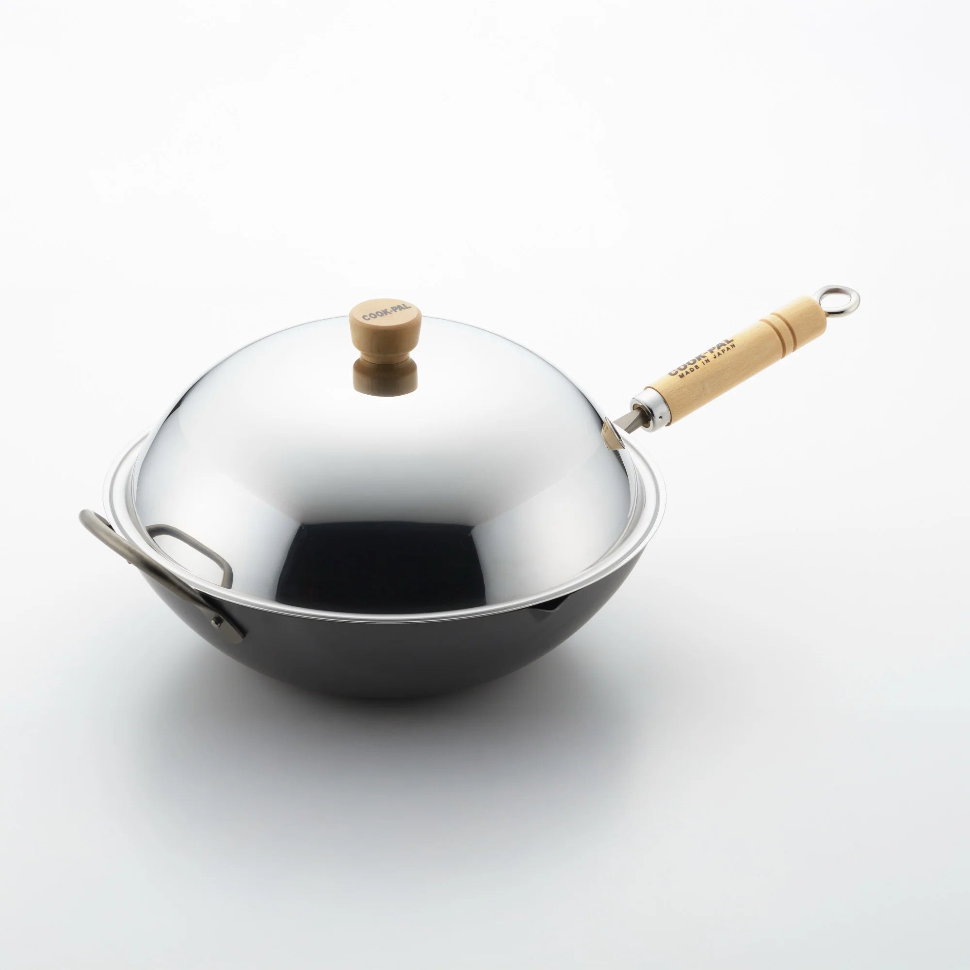 Yoshikawa Cook-Pal Ren 36cm Stainless Steel Lid – Premium Cookware Cover