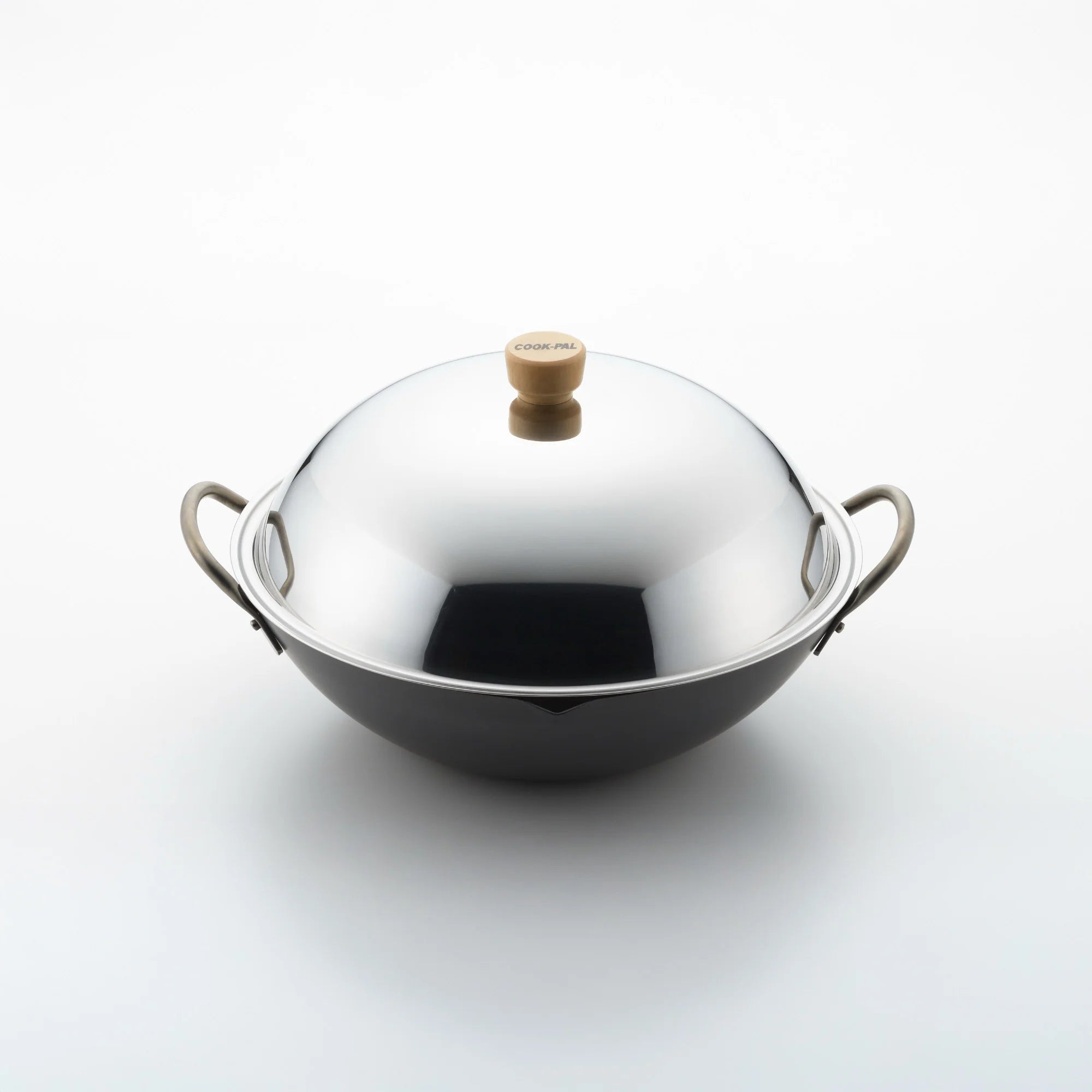 Yoshikawa Cook-Pal Ren 36cm Stainless Steel Lid – Premium Cookware Cover