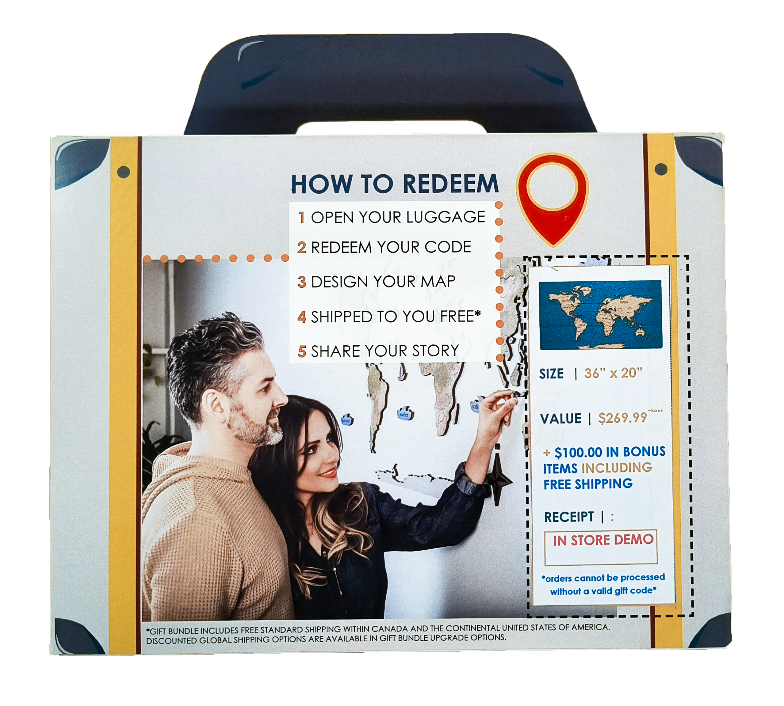 Gift Bundle | Medium Map | Direct Shipping To Customer