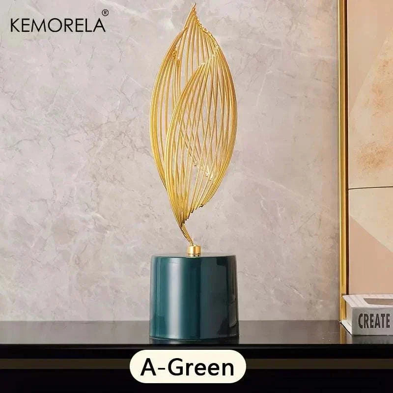 Ceramic Abstract Art Statue