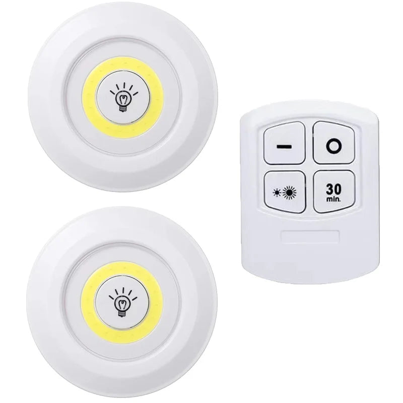 Dimmable LED Cabinet Light with Remote
