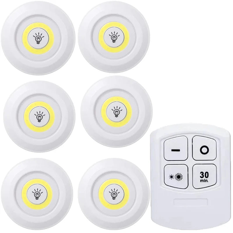 Dimmable LED Cabinet Light with Remote