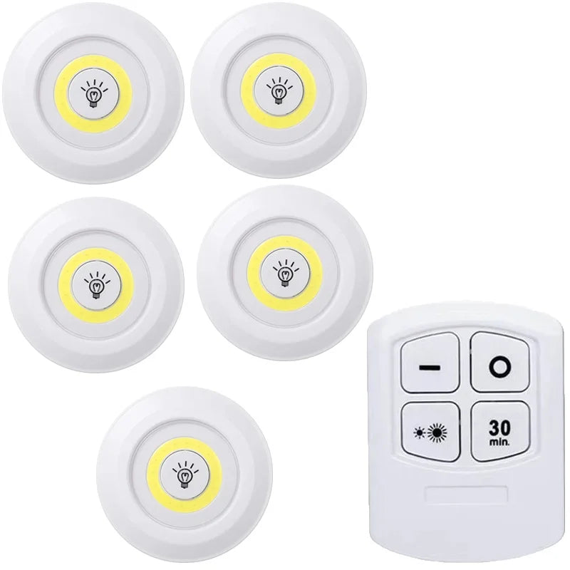 Dimmable LED Cabinet Light with Remote
