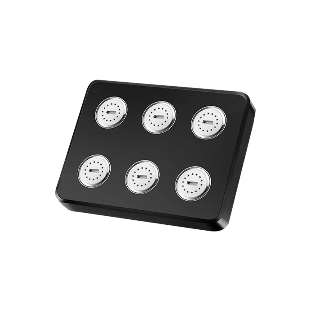 360° Mini-Surround High Pressure Square Shower Head