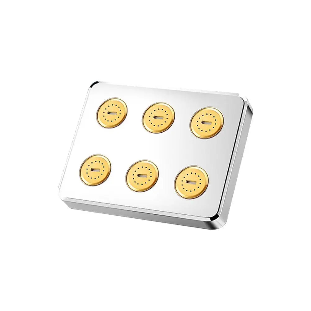 360° Mini-Surround High Pressure Square Shower Head
