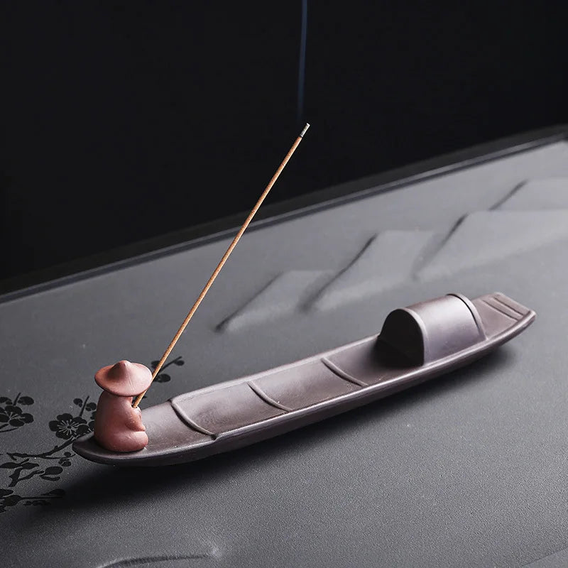 Zen Fisherman Incense Stick Holder