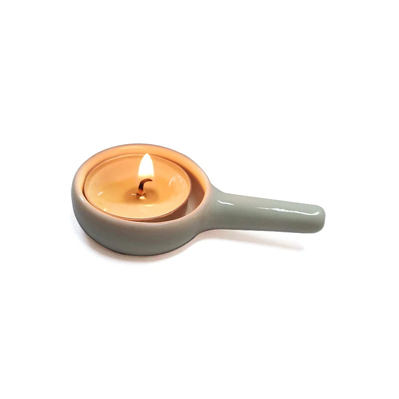 Ceramic Oil Burner & Candle Holder