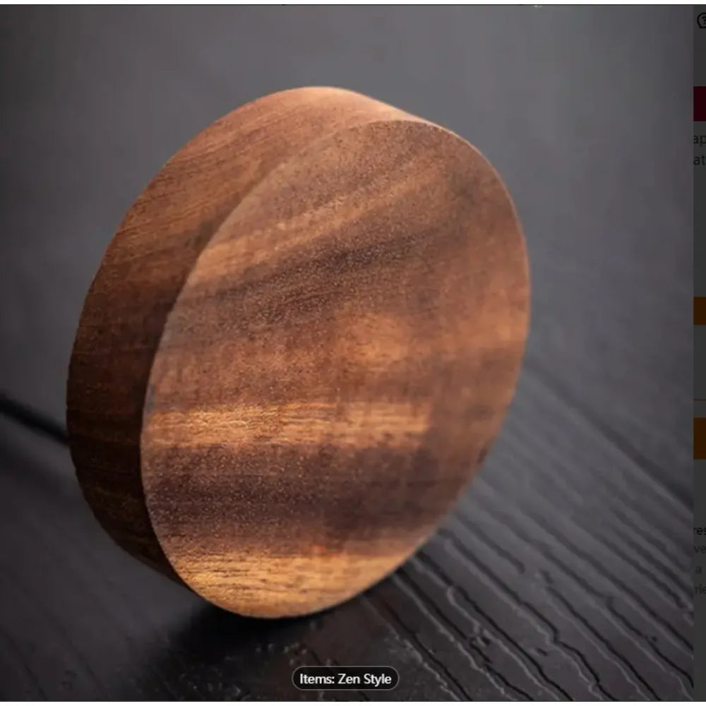 Upside Down Wooden Incense Burner