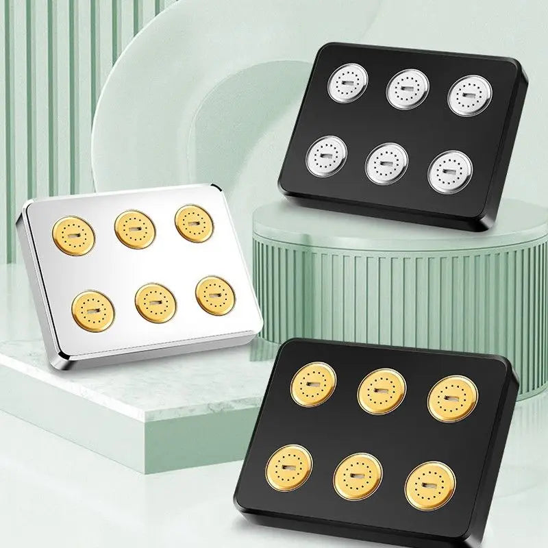 360° Mini-Surround High Pressure Square Shower Head