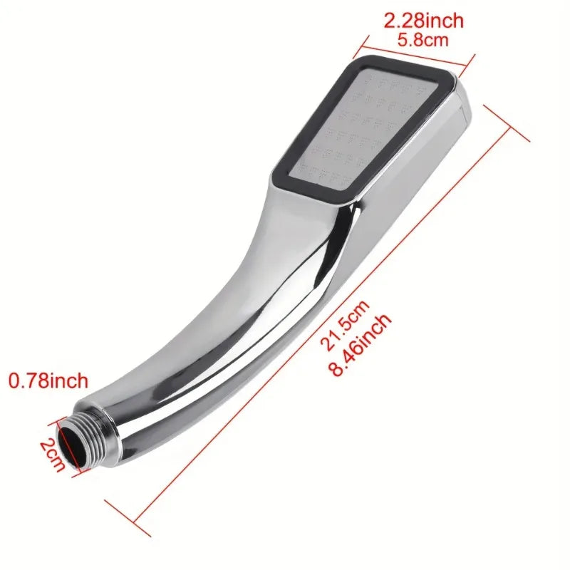 300-Hole High Pressure Square Rainfall Shower Head