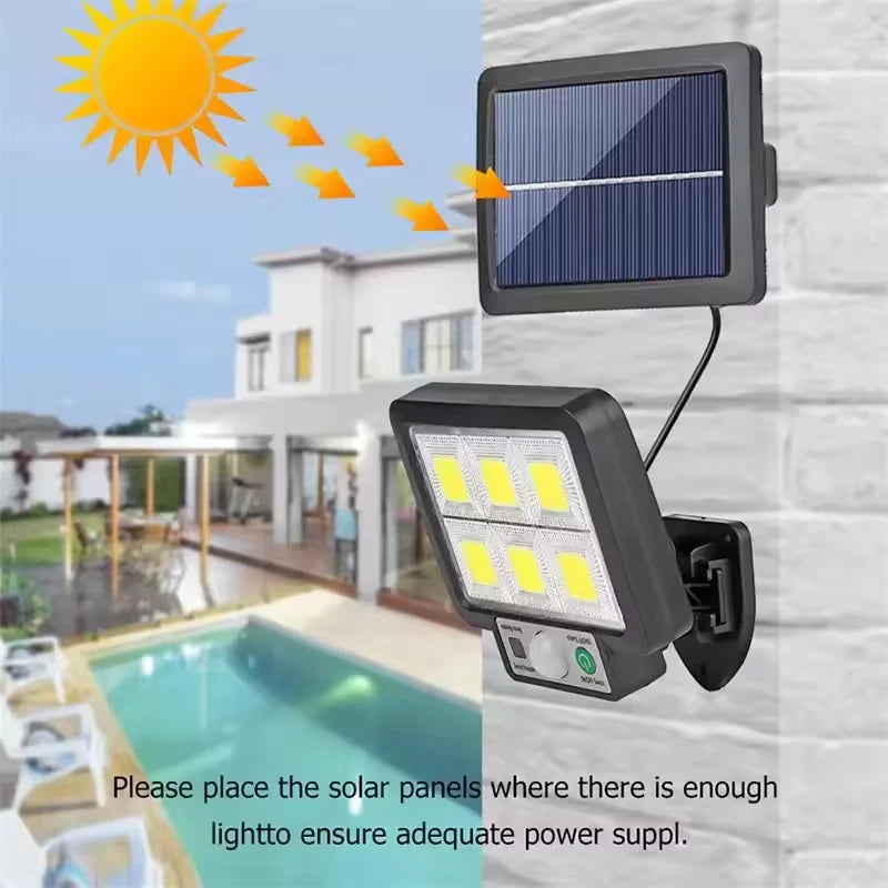 Solar Wall Spotlight