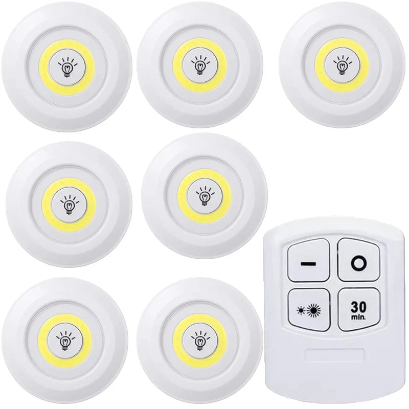 Dimmable LED Cabinet Light with Remote