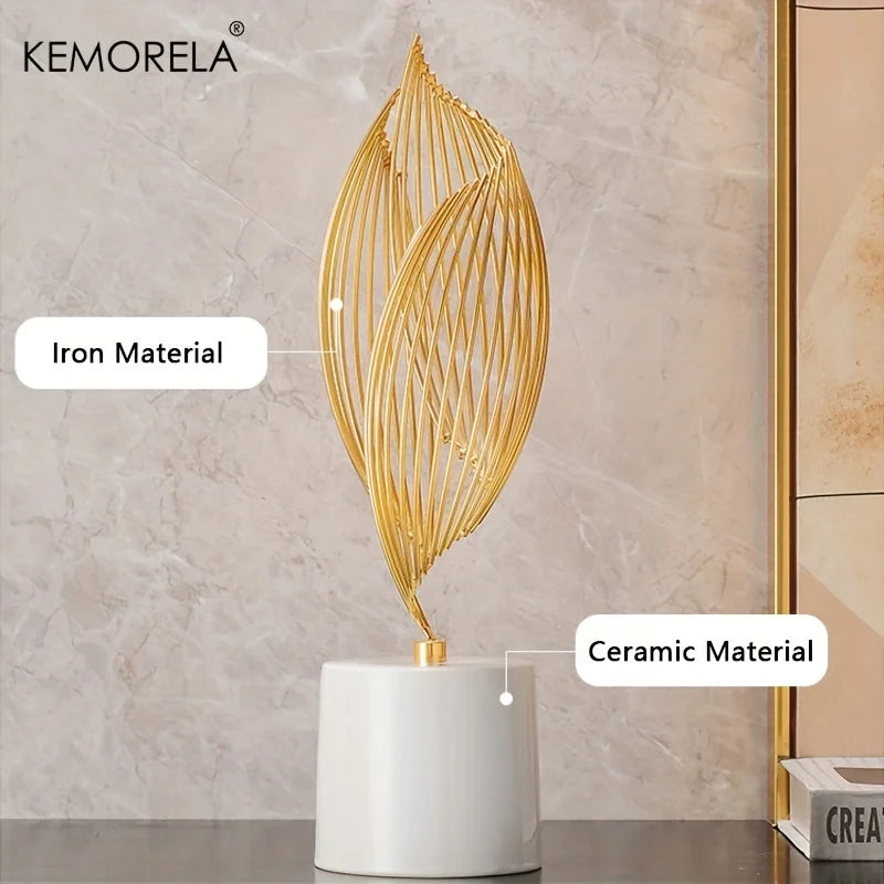 Ceramic Abstract Art Statue