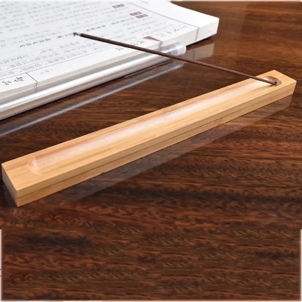 Minimalist Bamboo Incense Stick Holder