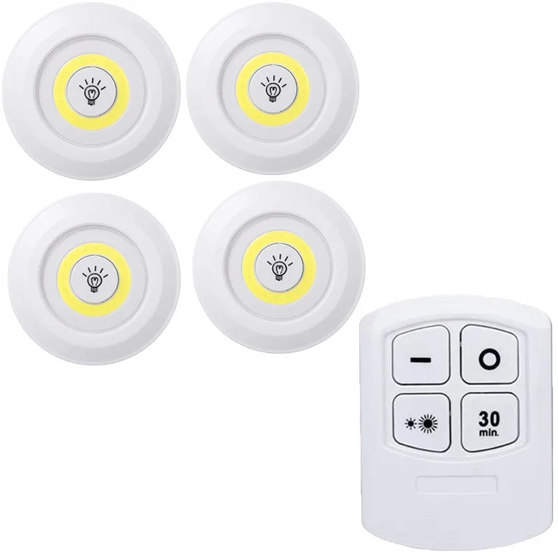 Dimmable LED Cabinet Light with Remote