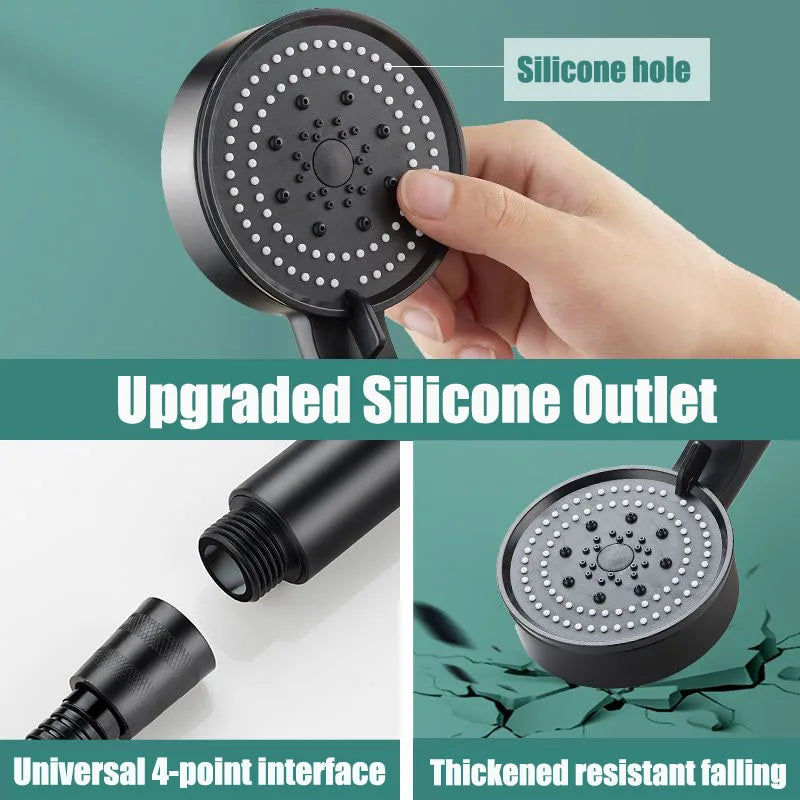 5-Mode High Pressure Water-Saving Shower Head