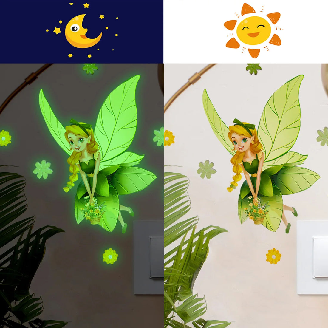 Glow-in-the-Dark Fairy Wall Sticker