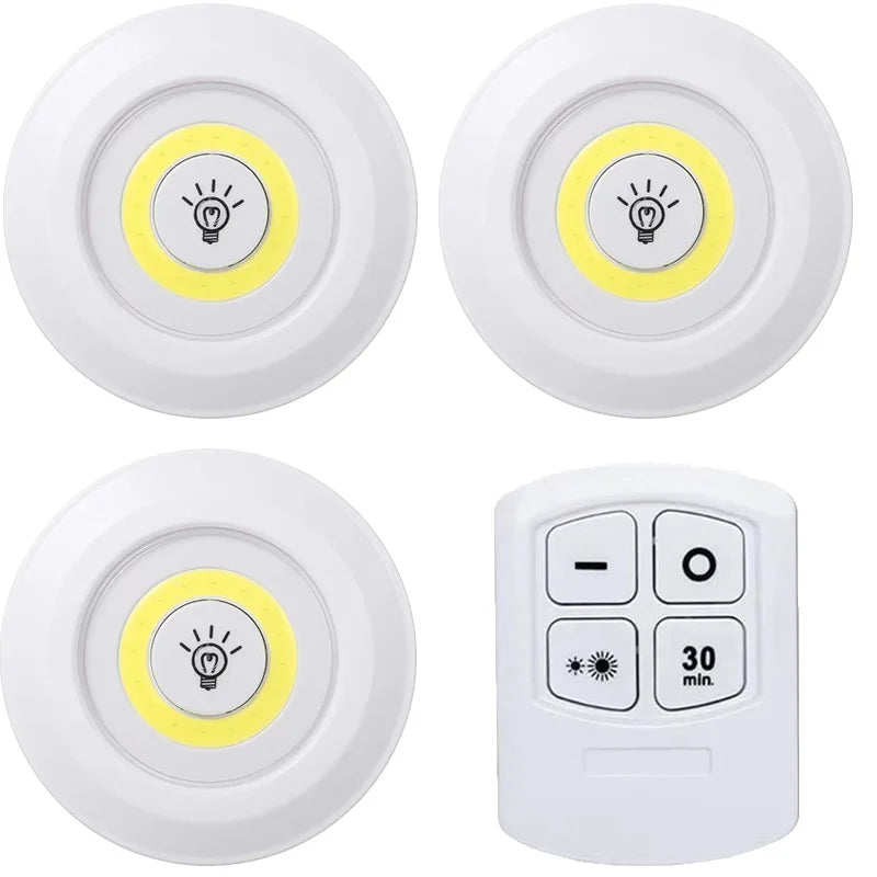 Dimmable LED Cabinet Light with Remote