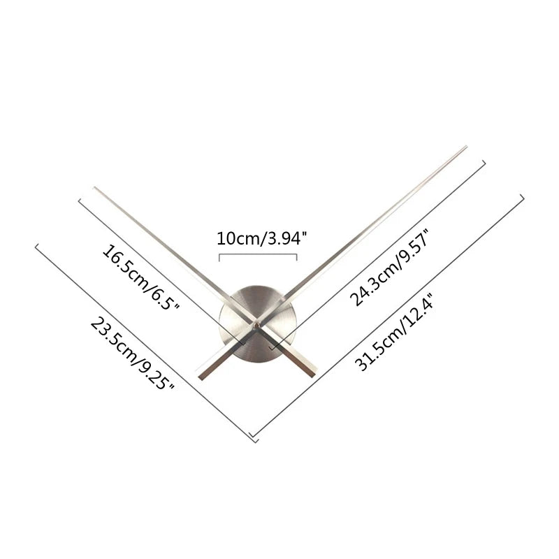 DIY Metal Clock Hands Kit
