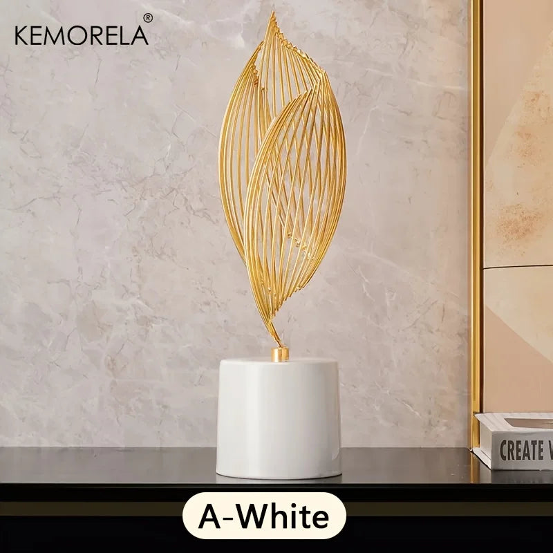 Ceramic Abstract Art Statue