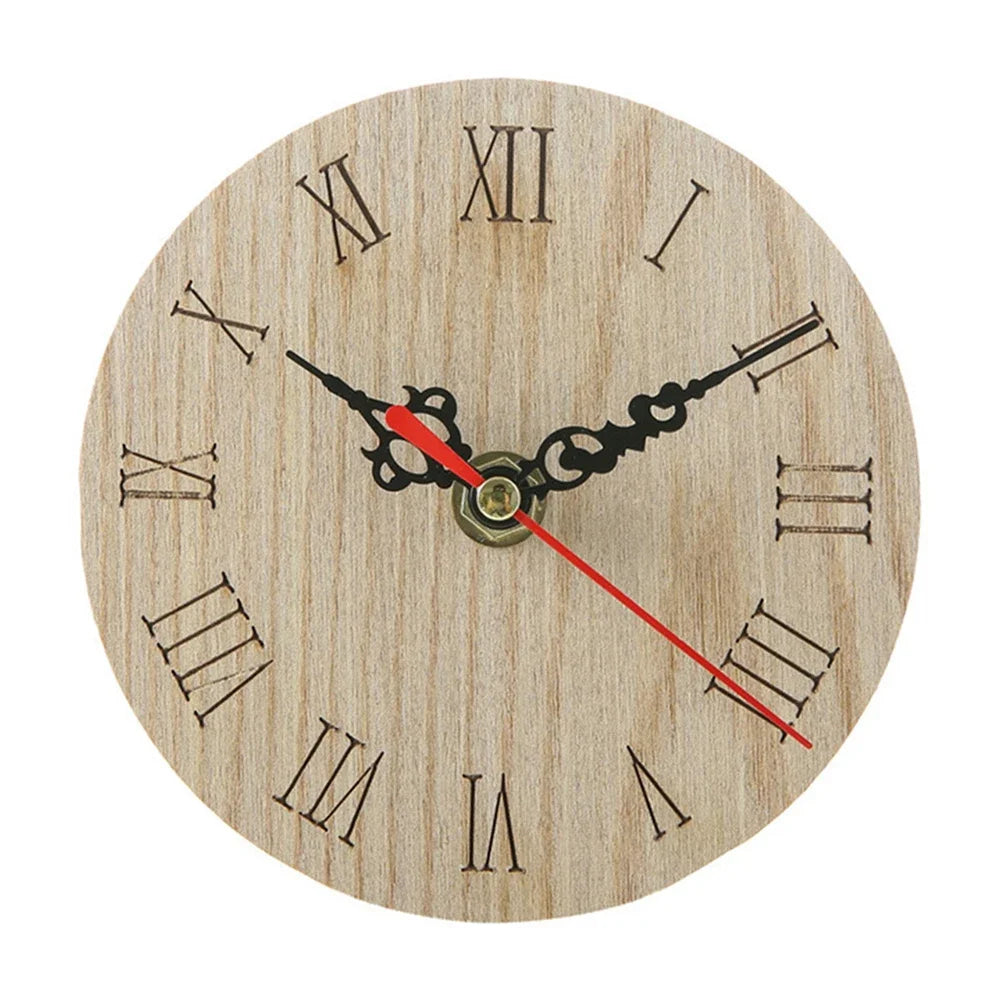 Wooden Analog Wall Clock