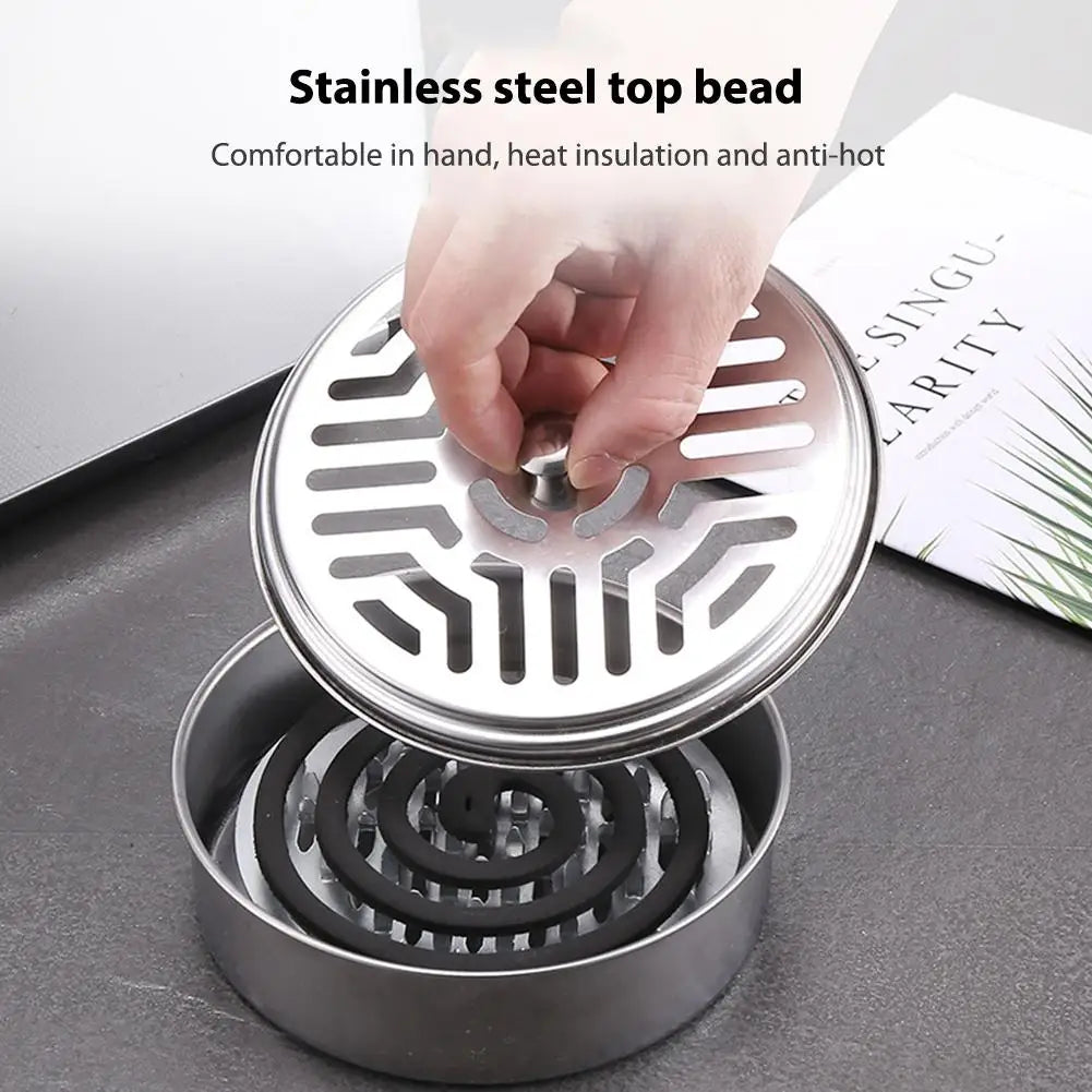 Stainless Steel Mosquito Coil Holder