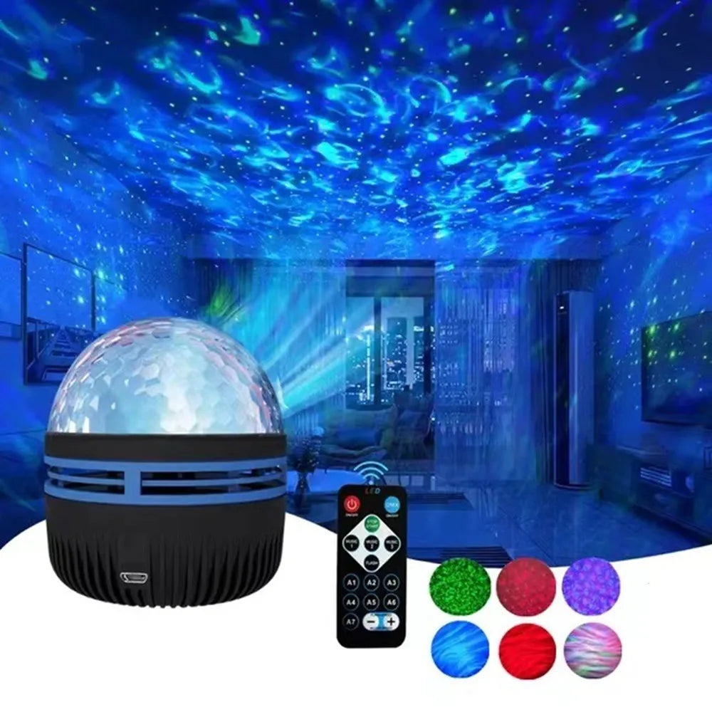 Galaxy Star Projector Lamp
