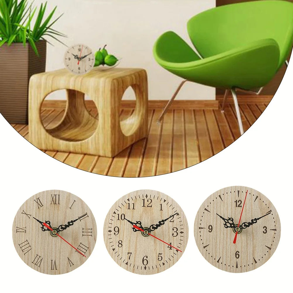 Wooden Analog Wall Clock