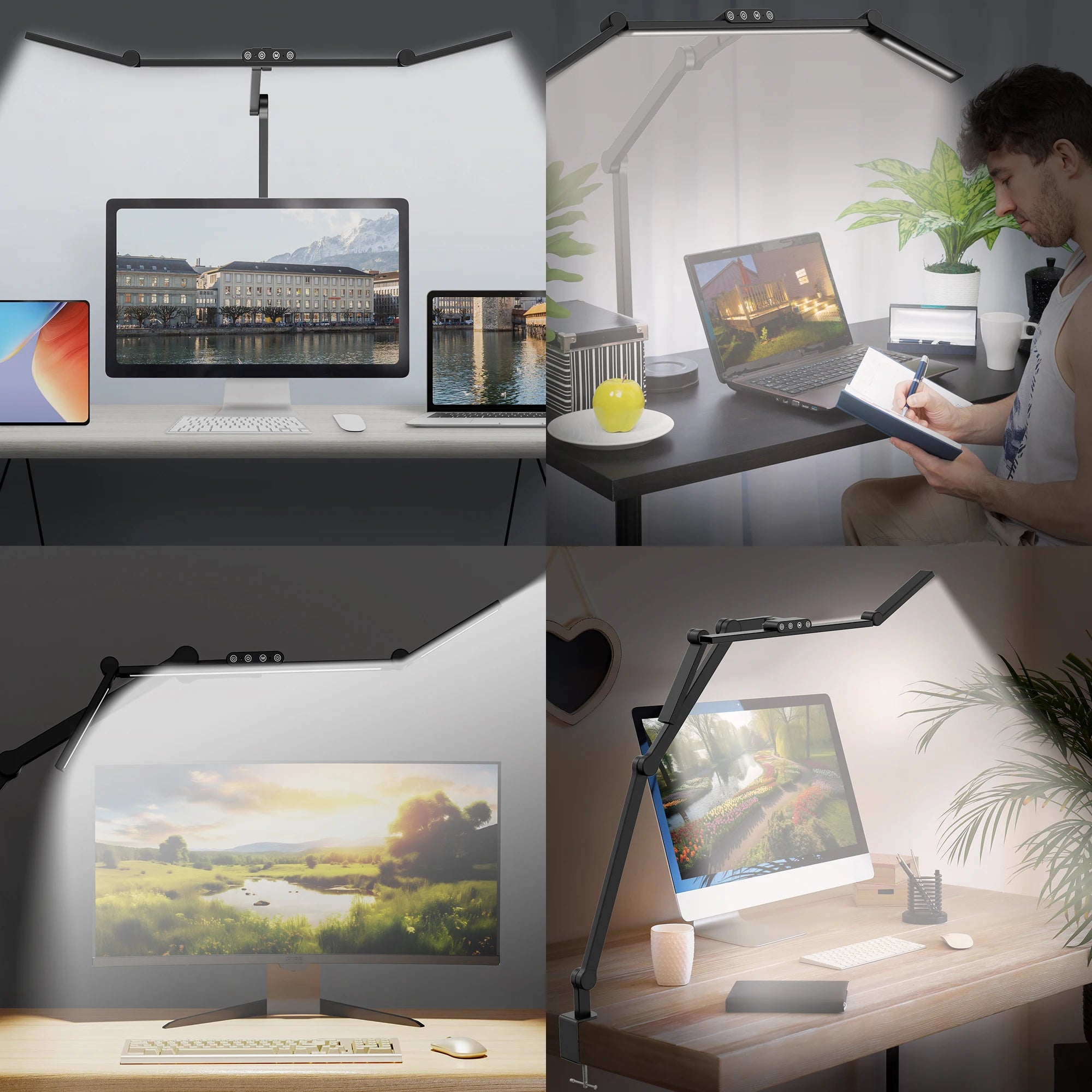 LED Desk Lamp with Clamp
