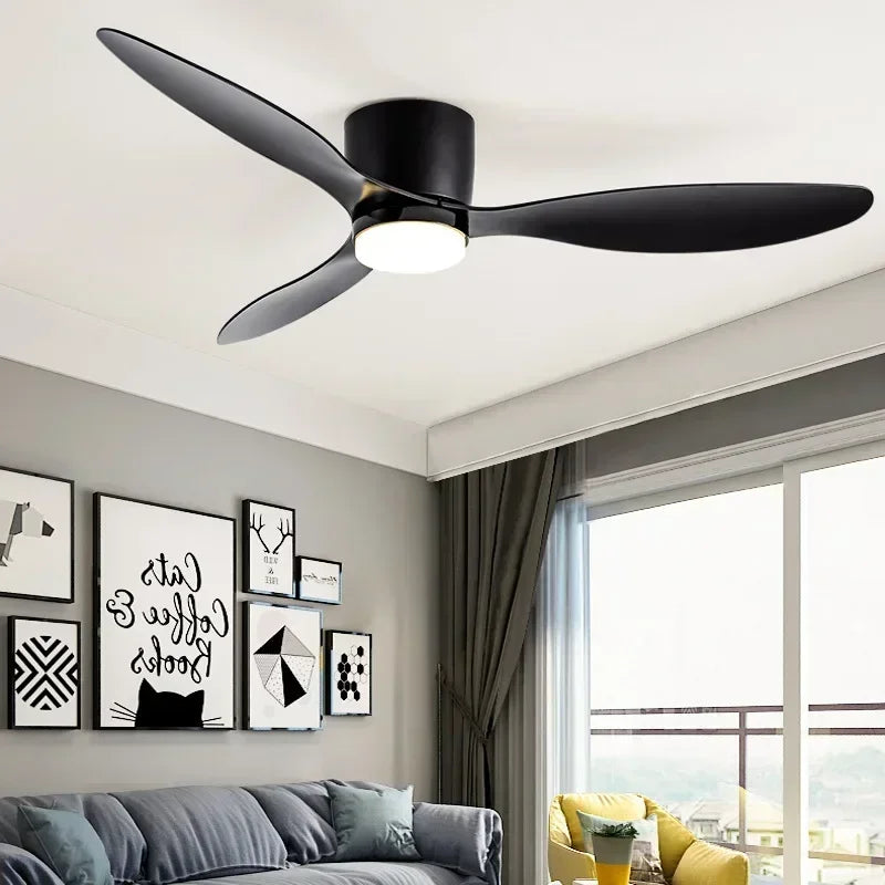 Modern LED Ceiling Fan Light – Remote Controlled