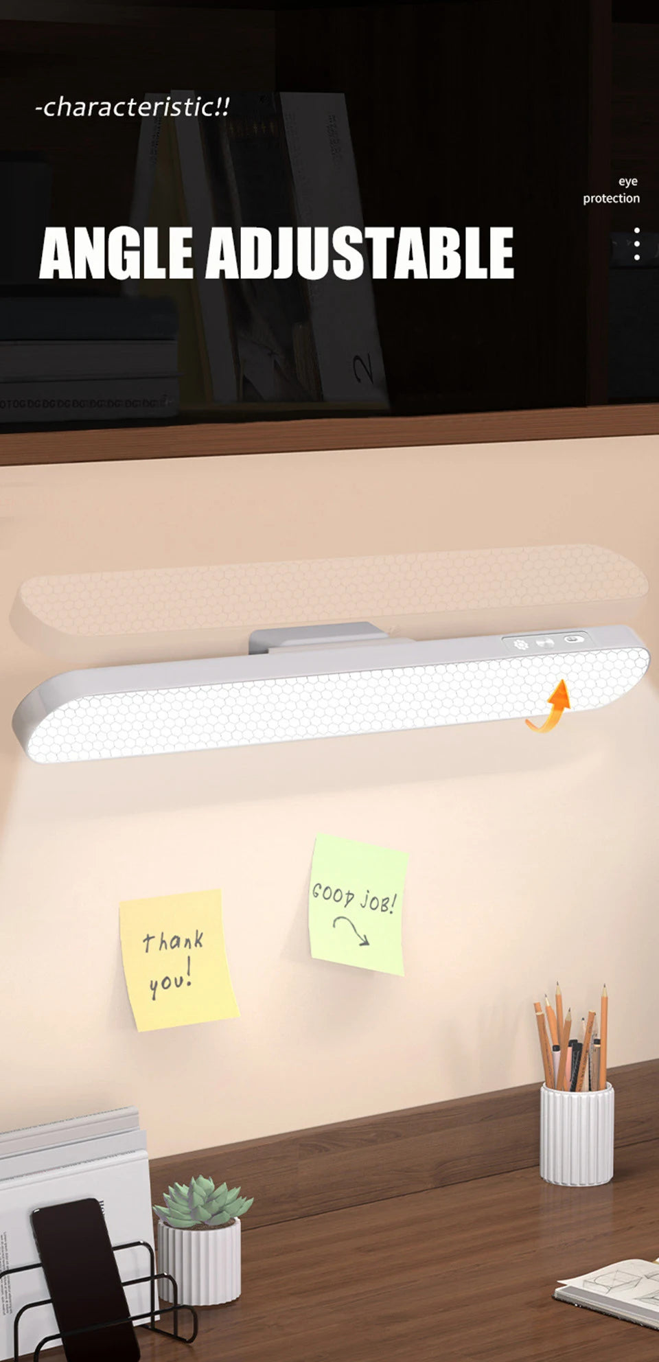 Magnetic LED Desk Lamp