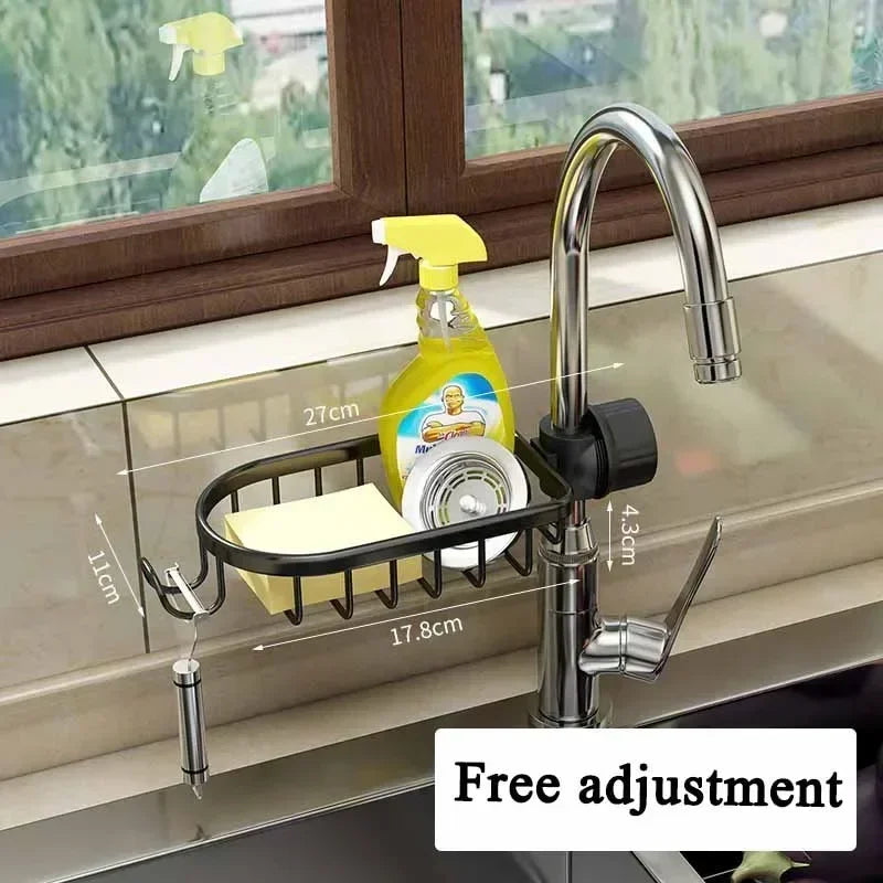 Bathroom Faucet Storage Rack