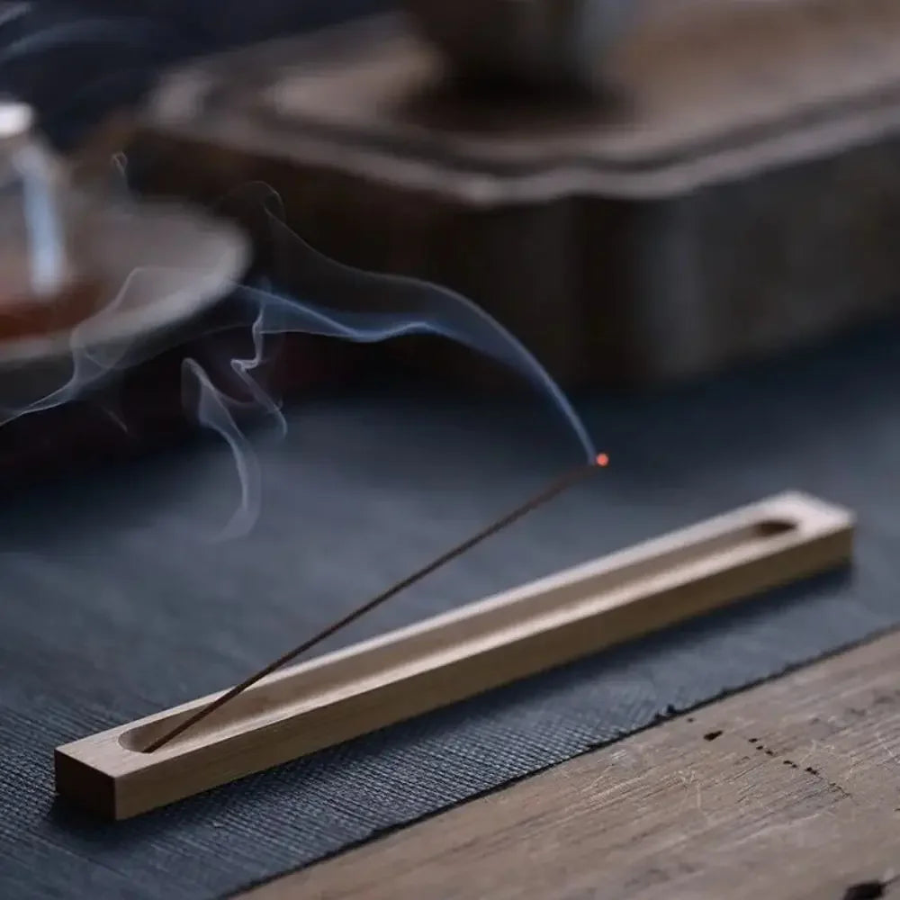 Minimalist Bamboo Incense Stick Holder