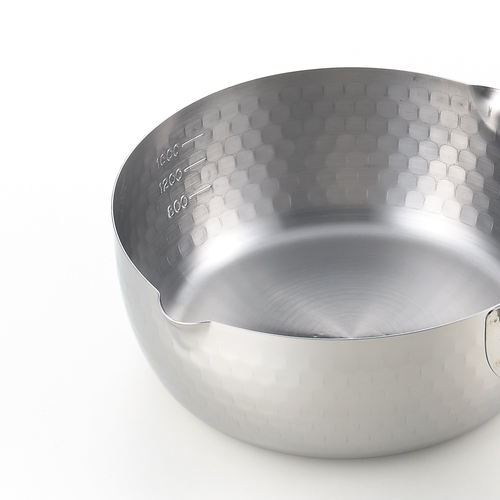 Yoshikawa Yukihira Saucepan 20 cm Stainless Steel | 2.1 L with Wooden Handle