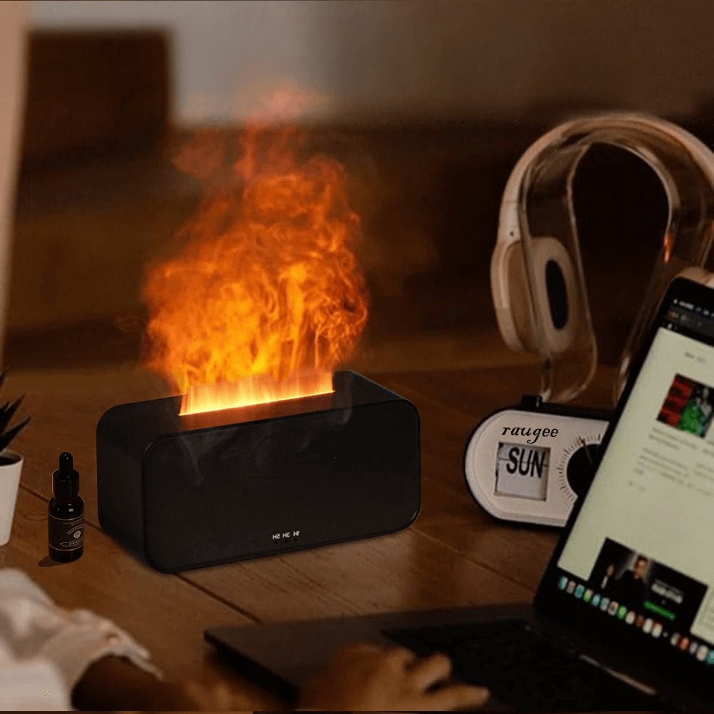 Mini Flame Aroma Diffuser & Humidifier