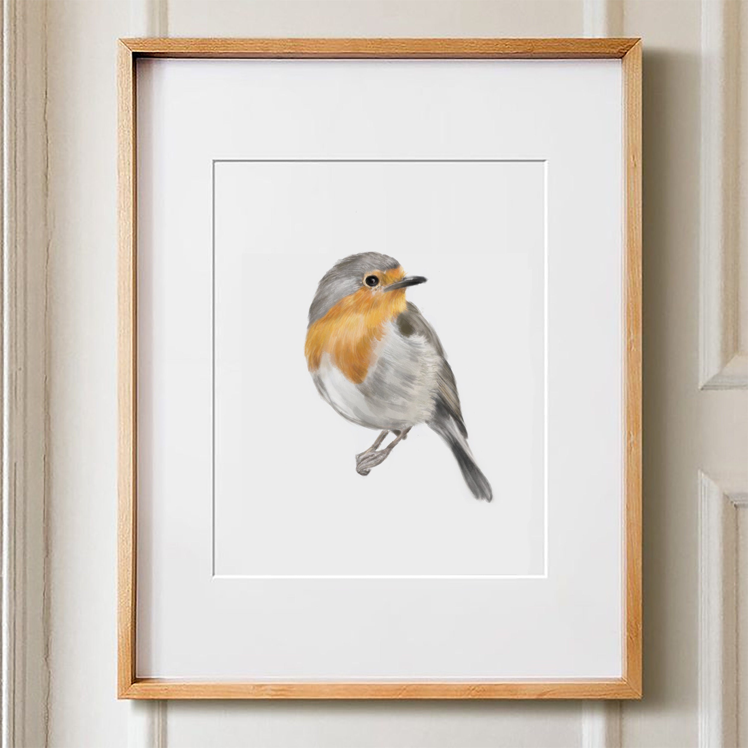 Robin Bird Art Print