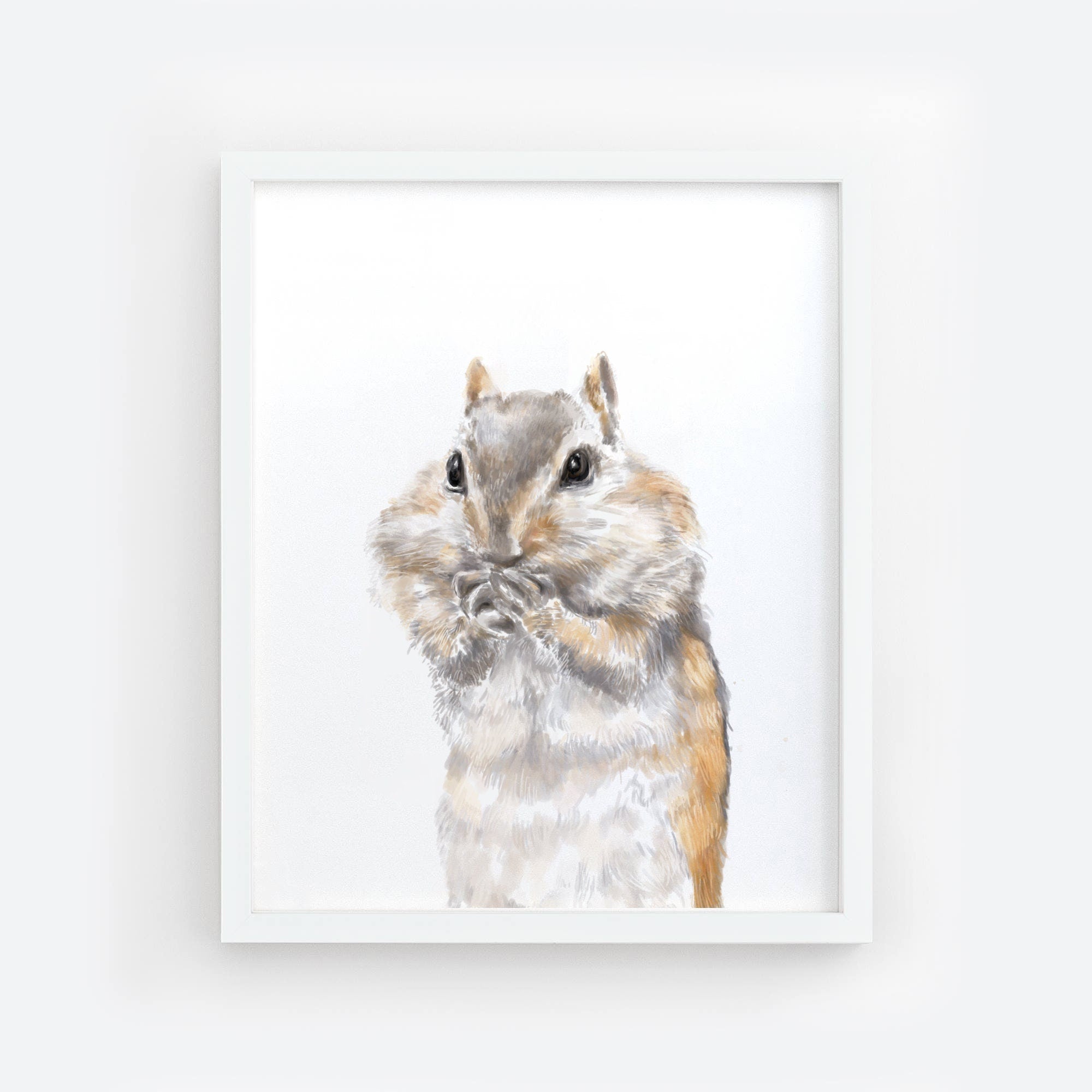 Chipmunk Art Print