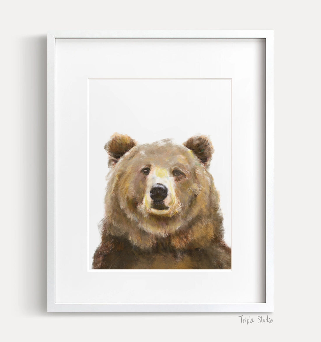 Grizzly Bear Art Print