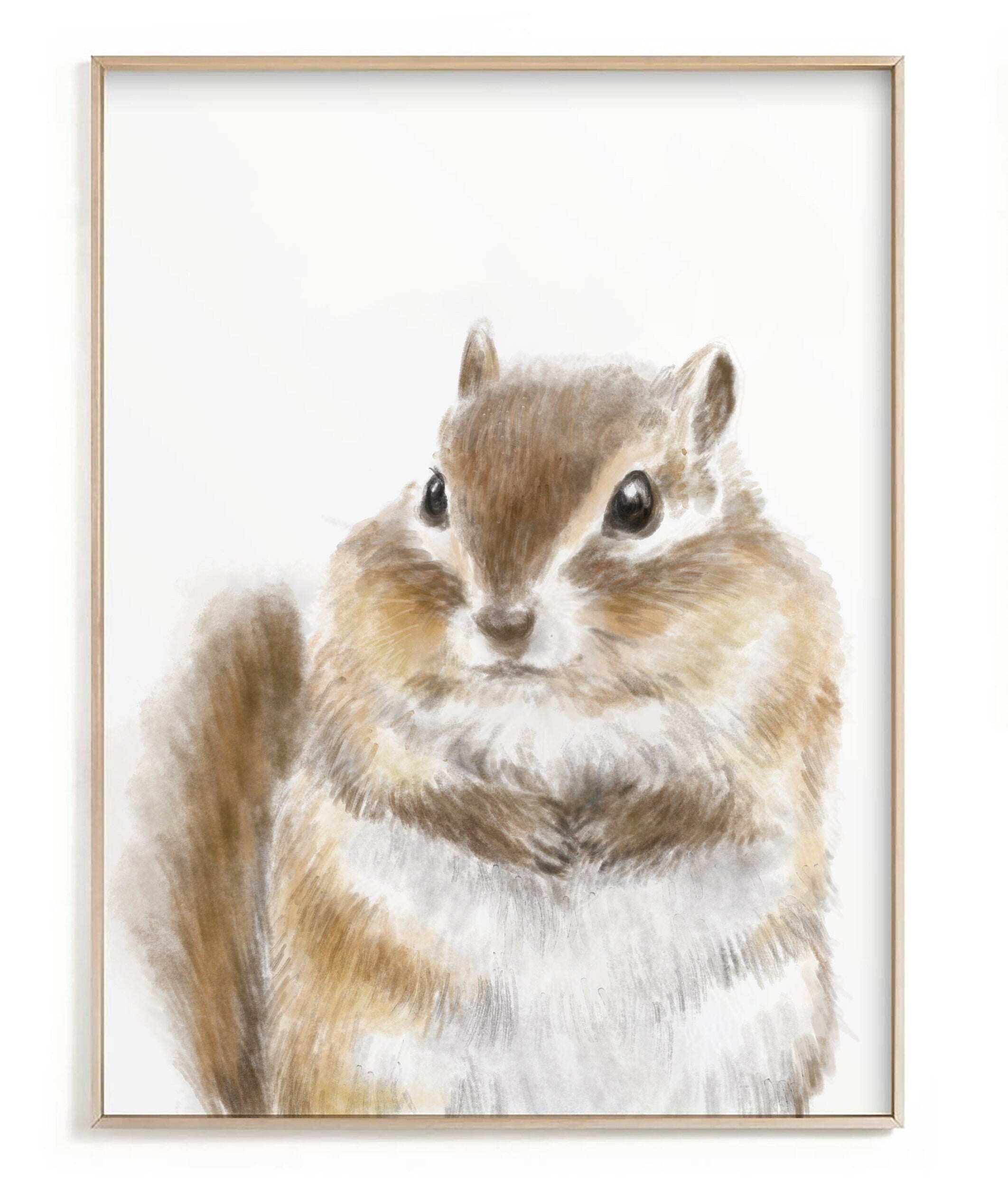 Chipmunk Art Print