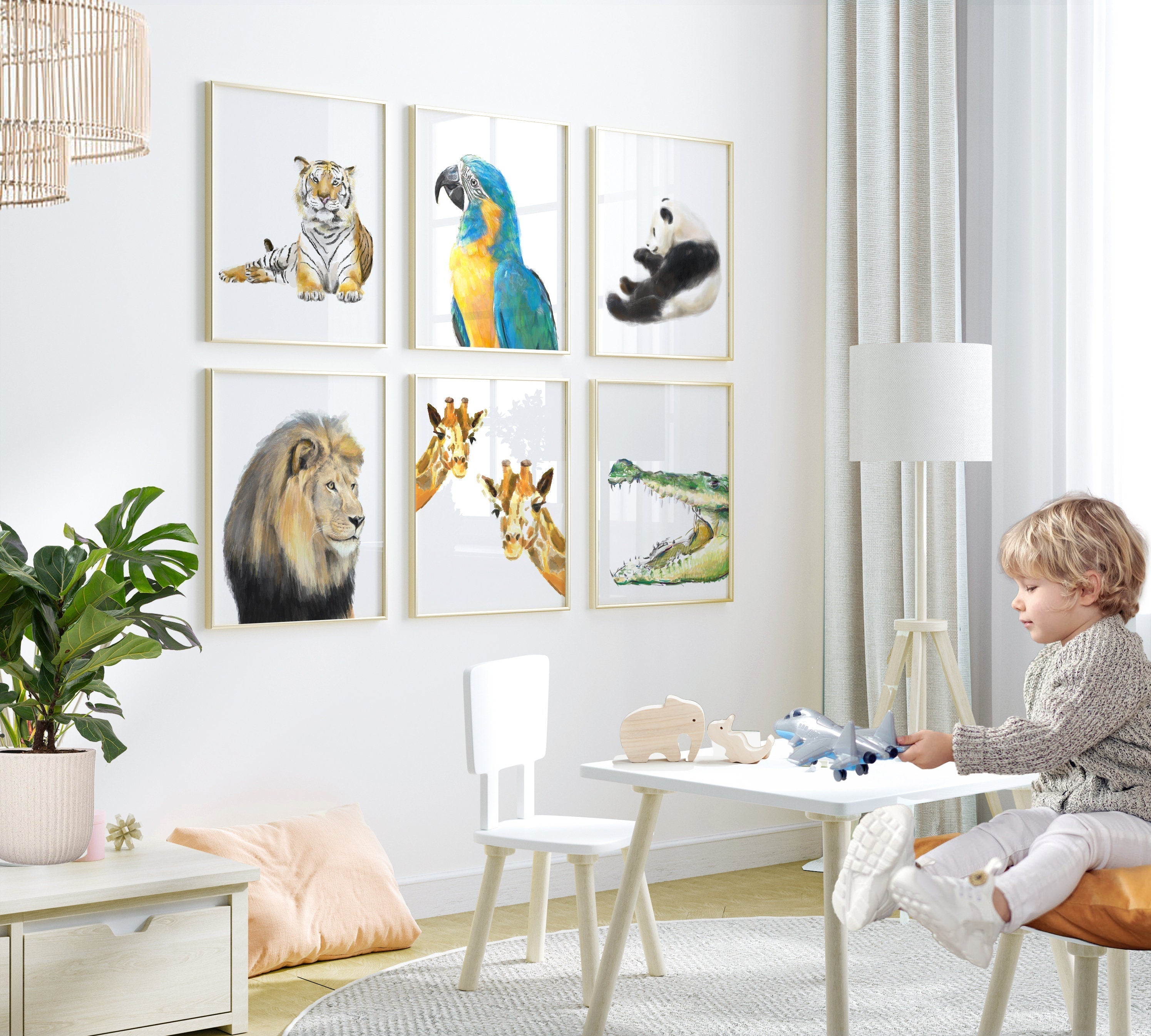 Alligator Nursery Art